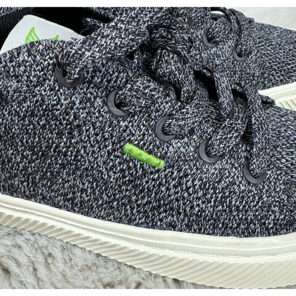 NWT CARIUMA Women’s IBI Low Bamboo Brazilian ECO Sneakers Grey Knit Size 5 $119. - Picture 5 of 8